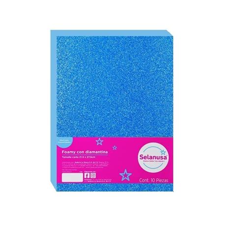 Foamy Tama O Carta Diamantado Azul Turquesa Con Piezas