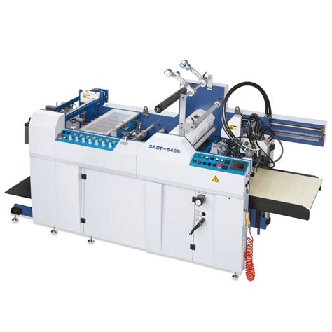 Sadf 540b Fully Automatic Thermal Film Laminator Machine