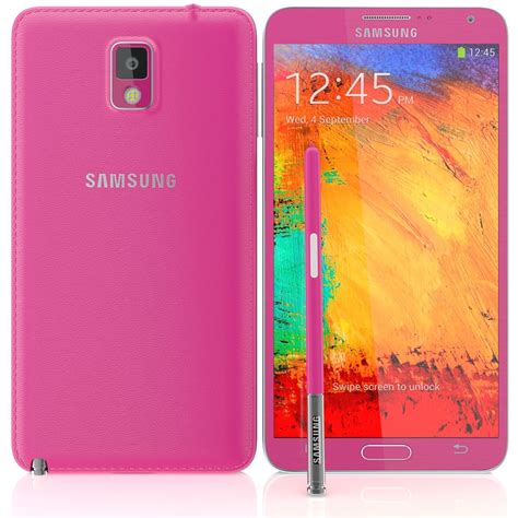 Samsung Glaxy Note 3 Pink 3d Model 50 Max Free3d