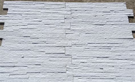 Culture Stone Decoration Stones Super White Natural Stone Wall