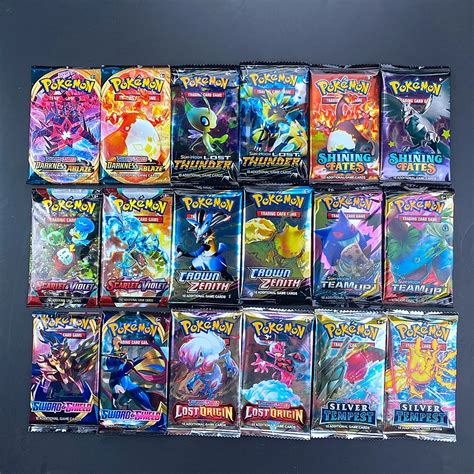 20 40pc Pokemon Cards GX Tag Team Vmax EX Mega Energy Shining Pokemon