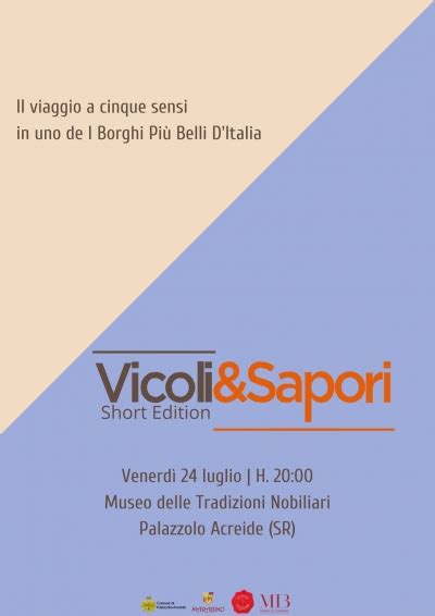 Vicoli Sapori Short Edition