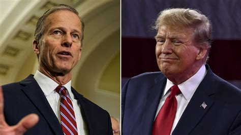 Exclusive No 2 Senate Republican Leader John Thune Endorses Trump In