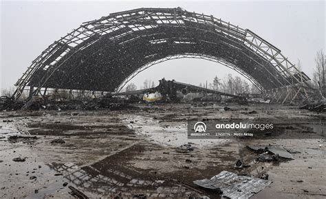 The Wreckage Of The Antonov An 225 In Ukraine Anadolu Images