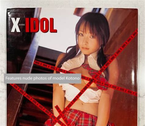 Kotono Photobook X Idol Hardcover Japanese Av Adult Nude Model Ebay