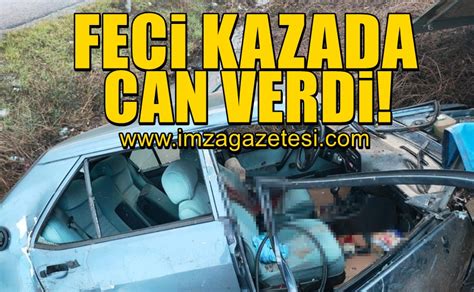 Direksiyon Hakimiyetini Kaybeden S R C Feci Kazada Can Verdi Mza