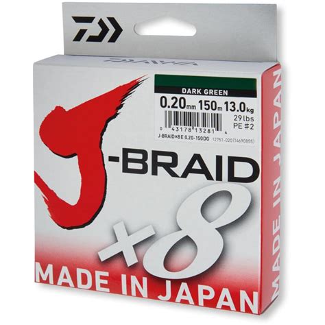 Daiwa J Braid Grand X8E 0 22mm 300m MC