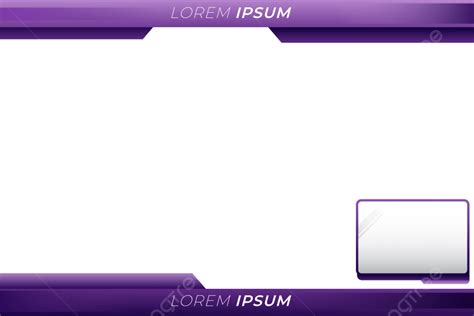 Twitch Webcam Overlay Clipart Gaming Border Digital Digital Border