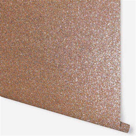 Arthouse Sequin Sparkle Rose Gold Wallpaper Wilko