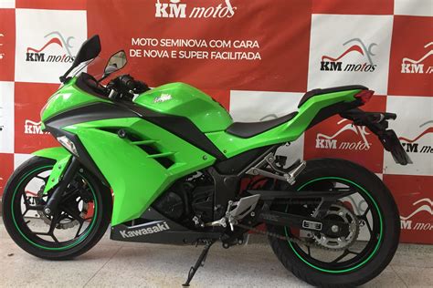 Kawasaki Ninja Verde Km Motos Sua Loja De Motos Semi Novas