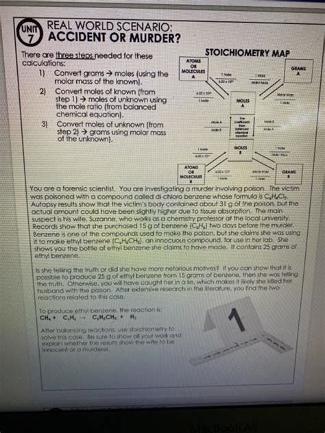 Solved STOICHIOMETRY MAP ATOMS OA MOLECULES GEAMS UNI REAL | Chegg.com