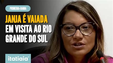 Janja Vaiada Ao Deixar Pr Dio No Rio Grande Do Sul Youtube