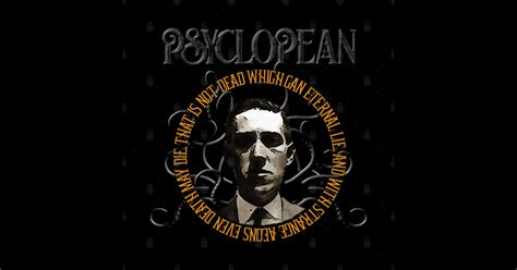 Psyclopean Lovecraft Strange Aeons Cthulhu Lovecraft Sticker