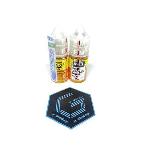 Jual Salt Nic EJM Tickets Pineapple Mango 30ml 35mg Liquid Pod Pods Usa