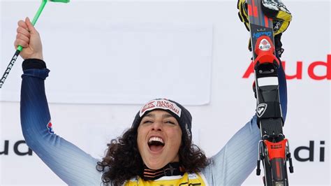 Italian Skier Federica Brignone Wins Women S World Cup GS To Stay In