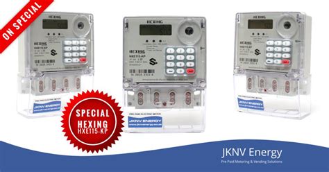 Hexing Hxe Kp Single Phase Electricity Prepaid Meter Jknv Energy