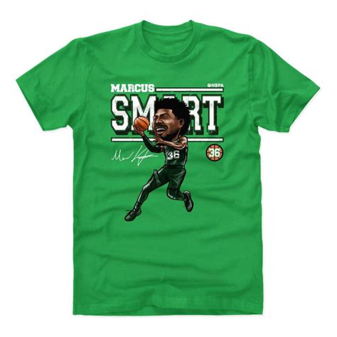 Marcus Smart Men's Cotton T-shirt Boston Basketball - Etsy