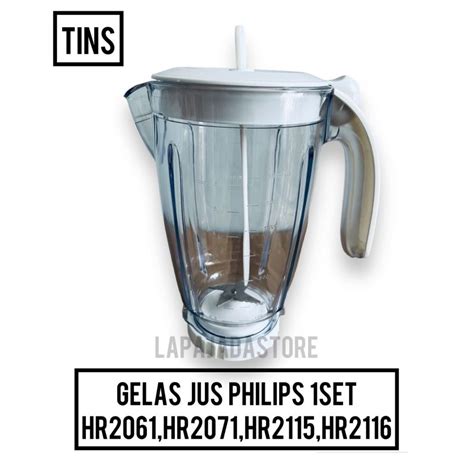 Jual Gelas Jus Blender Philips Hr Set Shopee