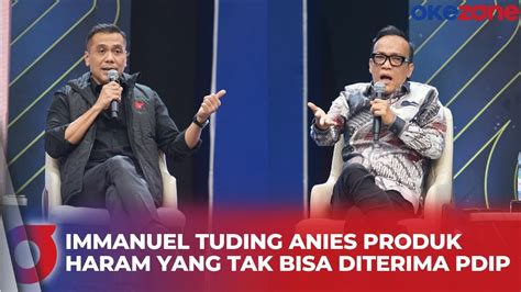 Debat Panas Immanuel Vs Chico Soal Tudingan Cawe Cawe Jokowi Di Pilkada