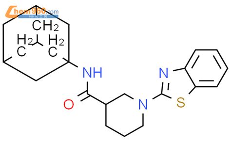 606106 92 7 3 Piperidinecarboxamide 1 2 Benzothiazolyl N Tricyclo 3 3