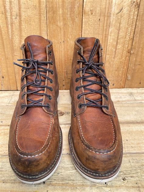 Red Wing RED WING Heritage 1907 Moc Toe Copper Rough Tough Grailed