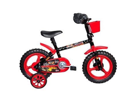 Bicicleta Infantil Styll Baby Hot Aro 12 Vermelha Marcius Magazine