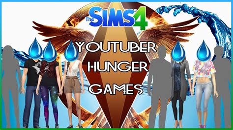 Sims 4 Youtuber Hunger Games Ep8 Water Water Everywhere Youtube