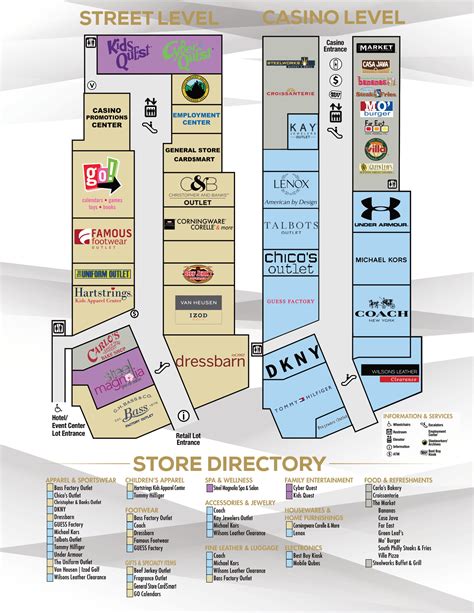 The Outlets At Wind Creek Bethlehem 28 Stores Outlet Shopping In