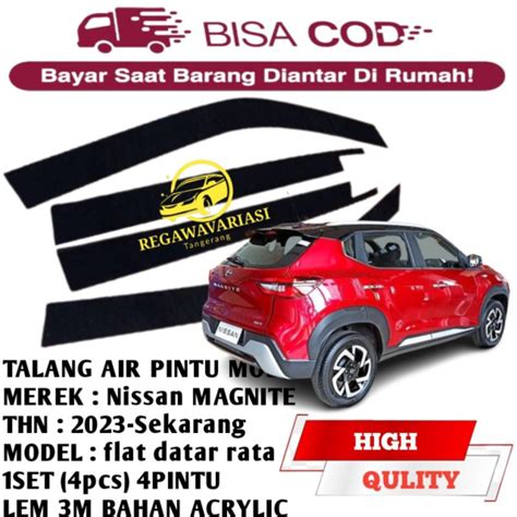 Jual Talang Air Mobil Nissan MAGNITE Thn 2023 2024 Model Flat Datar