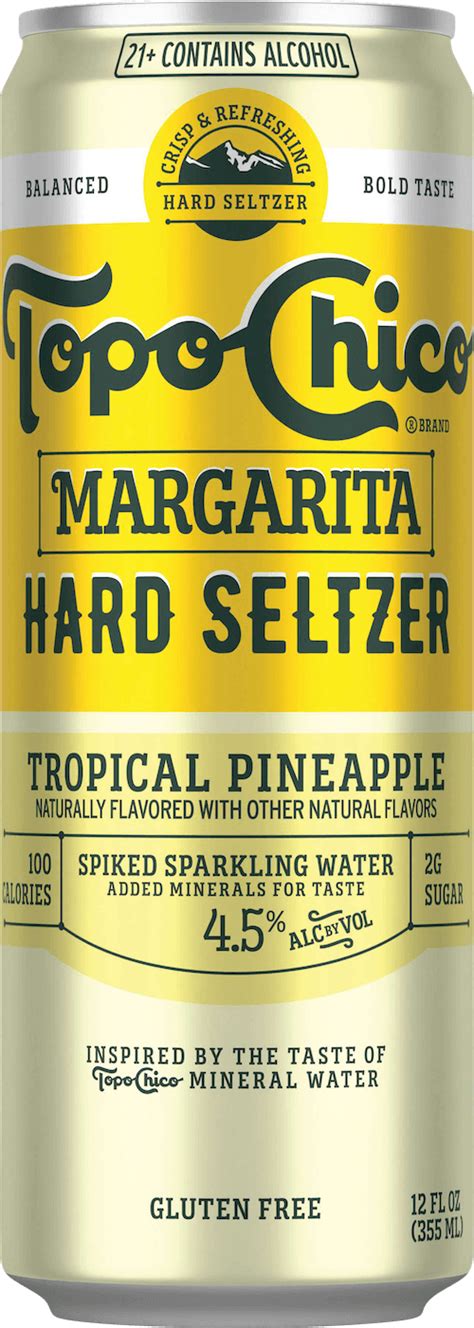 Tropical Pineapple Topo Chico Hard Seltzer