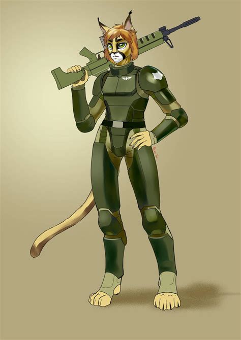 Felinid Scout Commander Dex 444th By Arcane37 On Deviantart