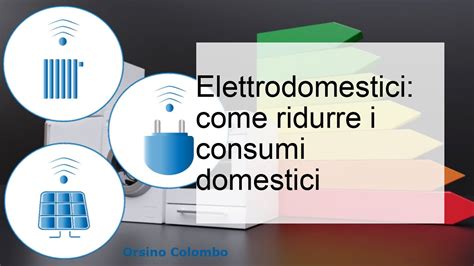 Elettrodomestici Come Ridurre I Consumi Domestici YouTube