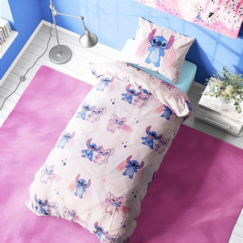 Disney Housse De Couette Enfant R Versible Taie D Oreiller Parure