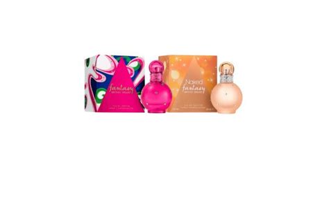 Kit Perfume Feminino Britney Spears Fantasy Eau E Naked Fantasy Eau De