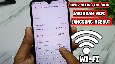 Cara Mempercepat Koneksi Wifi Di Semua Android Terbaru Youtube