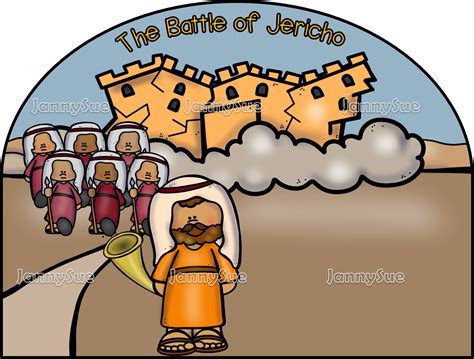 Joshua and the Battle of Jericho Easy Bible Story Craft for Kids - Etsy