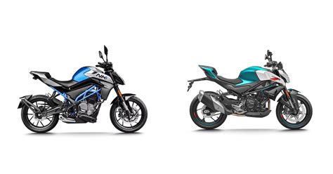 Motorrad Vergleich Cfmoto 300nk 2023 Vs Cfmoto 450nk 2024