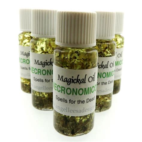 10ml Necronomicon Herbal Spell Oil Spells For The Dead