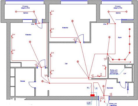 Схема электропроводки в квартире панельного дома Всё о электрике