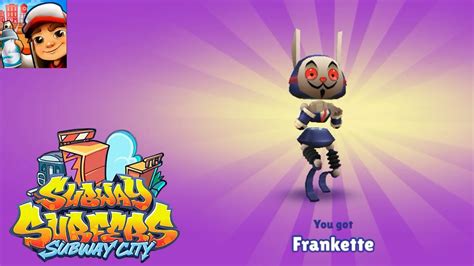 Subway Surfers Subway City Season Hunt Reward Frankette Youtube