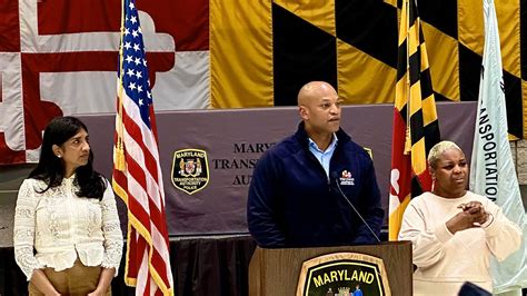 Maryland Governor Wes Moore Gives Updates On The Collapse 1600x900