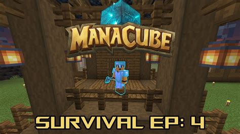 Manacube Survival Minecraft Lets Play Episode 4 New House New Me