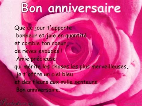 56 Birthday Wishes In French