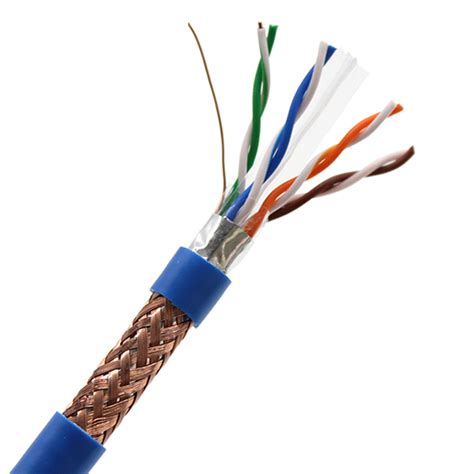 High Quality Copper Conductor FTP UTP SFTP CAT6 Cable HDPE Insulated