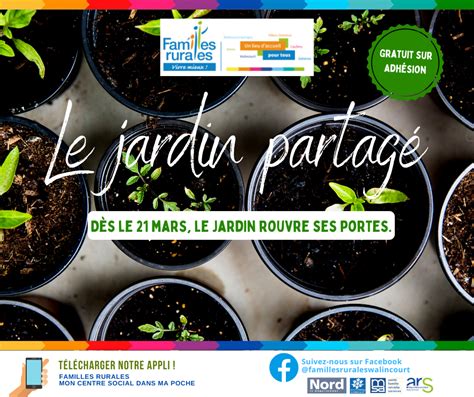 Le Jardin Partag Ouvre Ses Portes Le Mars Centre Social