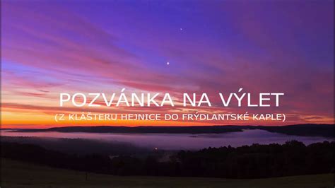 Pozvánka na výlet - YouTube