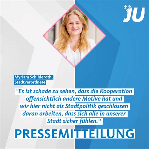 Junge Stadtverordnete in der CDU Rathausfraktion sprechen sich für mehr