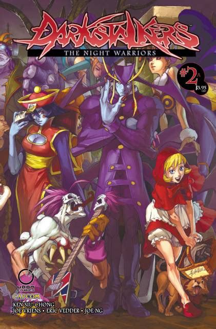 Darkstalkers The Night Warriors Volume Comic Vine