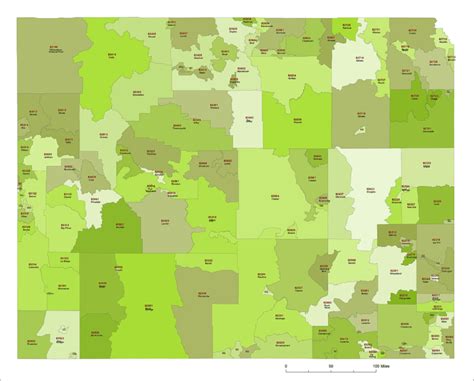 Explore Wyoming Zip Code Map In 2023 Utah Geologic Map Portal