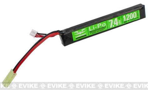 Valken Energy 74v 1200mah 20c High Performance Stick Type Li Poly Battery Lipo